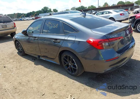 2022 Honda Civic Sport из США, поврежденный, VIN 2HGFE2F56NH603792